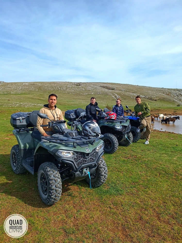 Obilazak divljih konja - 3.5h, quad izleti, Livno izleti